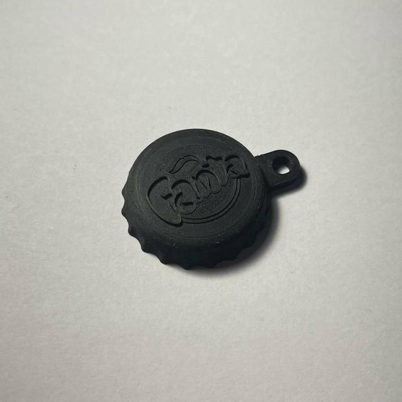 Fanta cap key ring