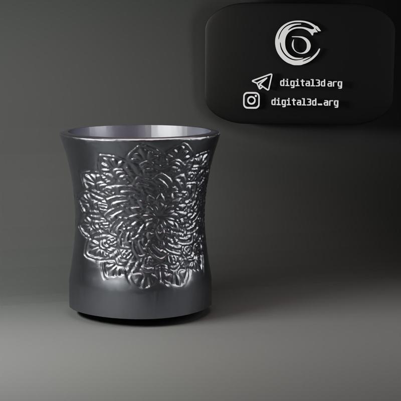 MANDALA MATTE METALLIC STYLE 10