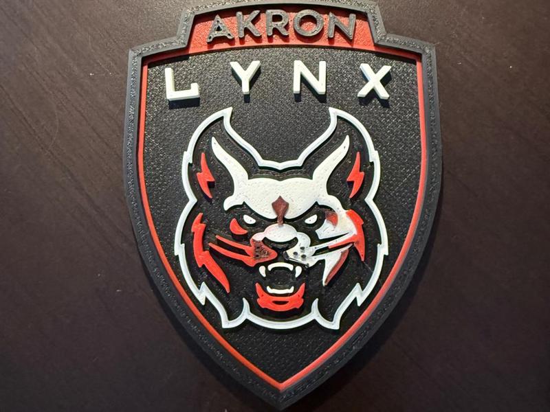 Akron Lynx Soccer - Medallion & Chains : Oversized