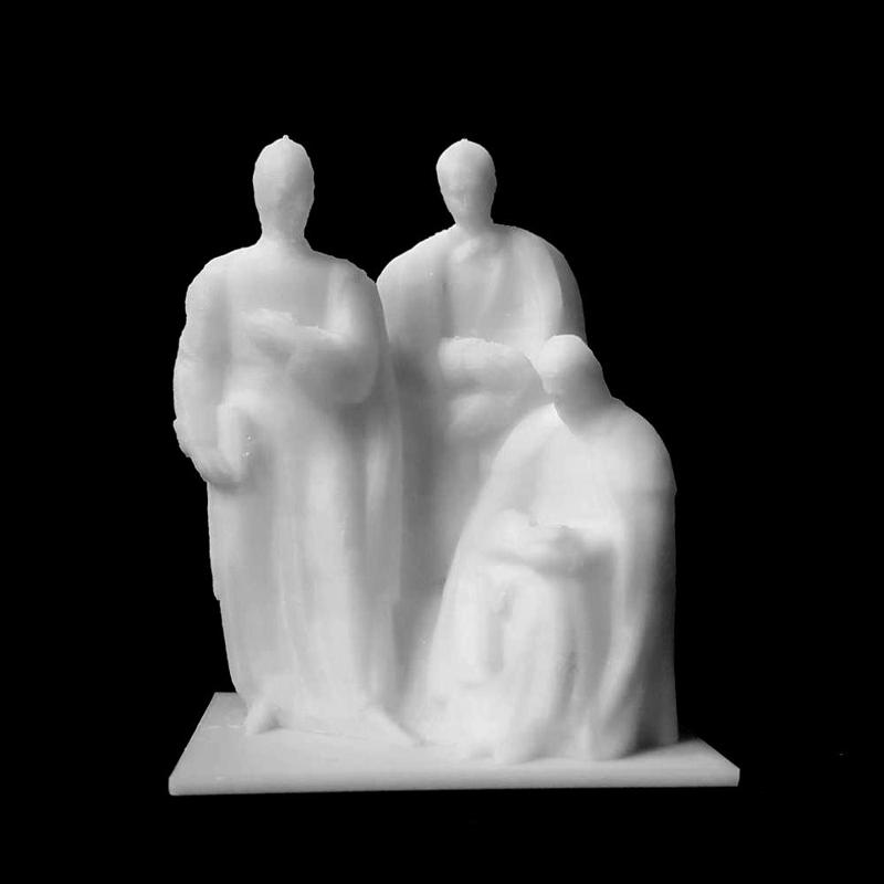 Samuil Micu, Gheorghe Sincai and Petru Maior in Cluj, Romania