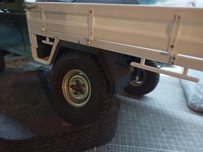 basic tray style wheel arches / mud gaurds