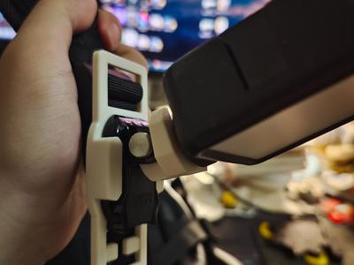 Gopro mount to hot shoe adapter