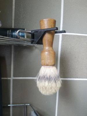 Shaving brush holder