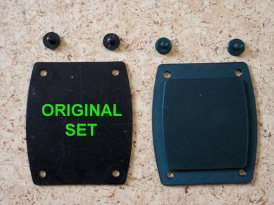 Nexus Metal Detectors back plate & bolts