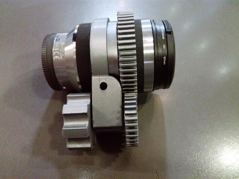 Follow Focus For Sony SEL 18200 Lens With Gear