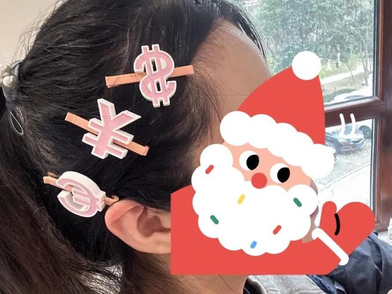 【Must-have for Street Vendors】Small Money Hair Clips/One-Click Triple Tap Hair Clips【7-Piece Set】