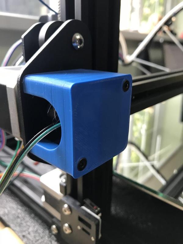 X-axis belt gear cover