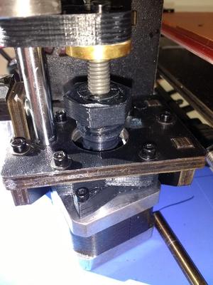 Z Axis Motor Spacer for lowering motor