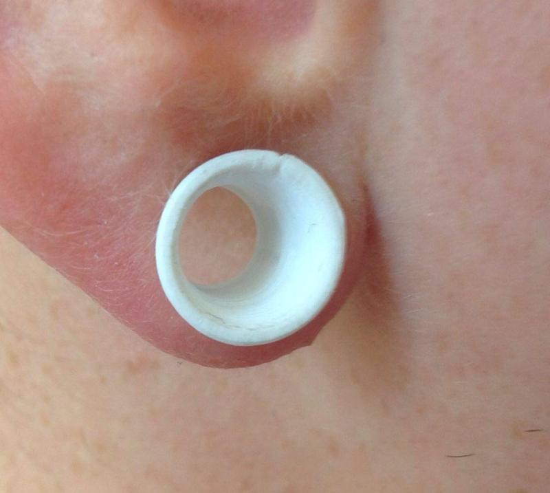 tunnel plug 10mm single flared