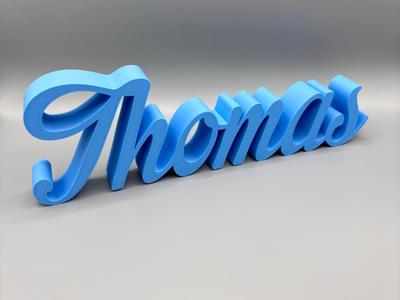 Thomas's name