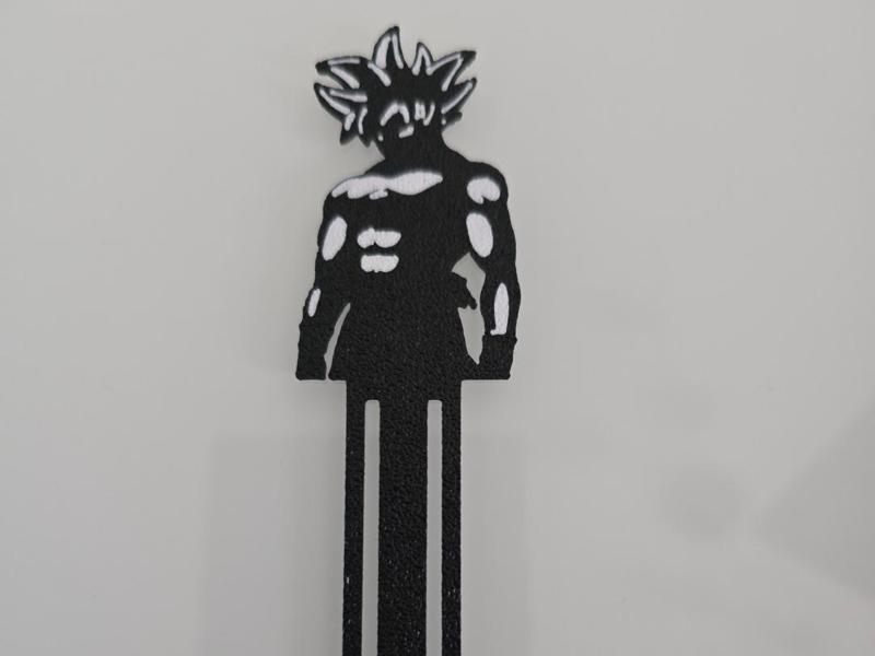 Dragon Ball Goku Ultra Instinct Minimal Bookmark