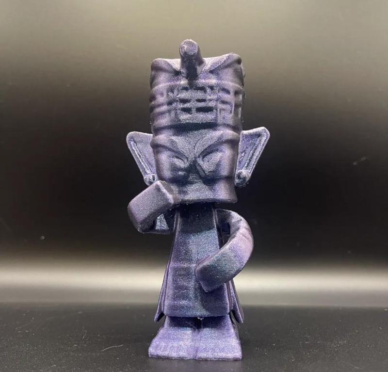 Sanxingdui Guardian Statue Bronze Figurine