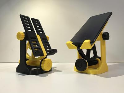 Universal smartphone mechanical stand version I