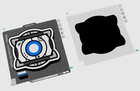 Wheatley Portal Lamp