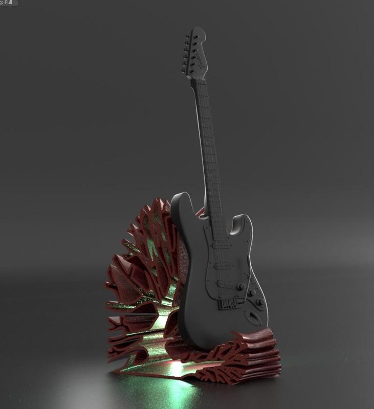 Stand for Electric or Acoustic Guitar