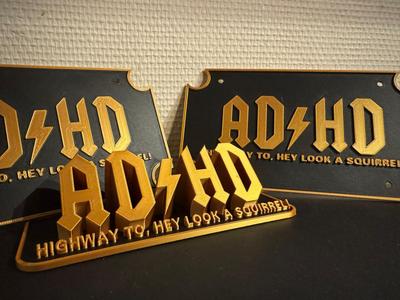 ADHD Highway to, hey look a squirrel!