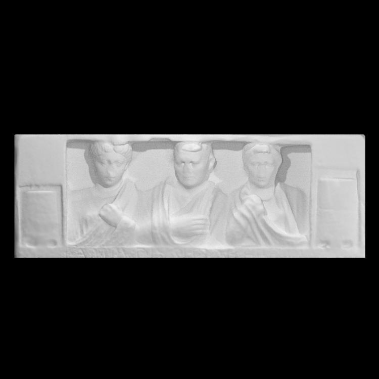 Stone funerary relief