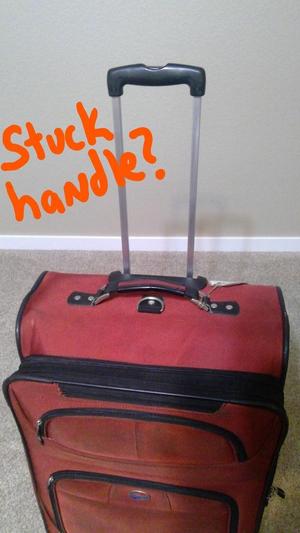 Broken Telescoping Luggage Handle Fix