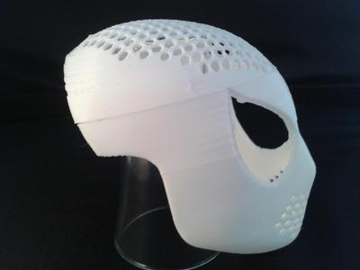 spiderman / venom faceshell mask