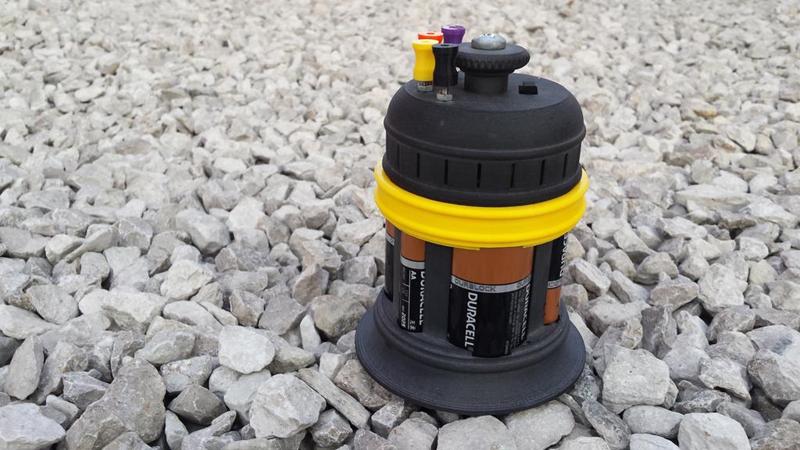 Steampunk Multi-Voltage Battery Jar