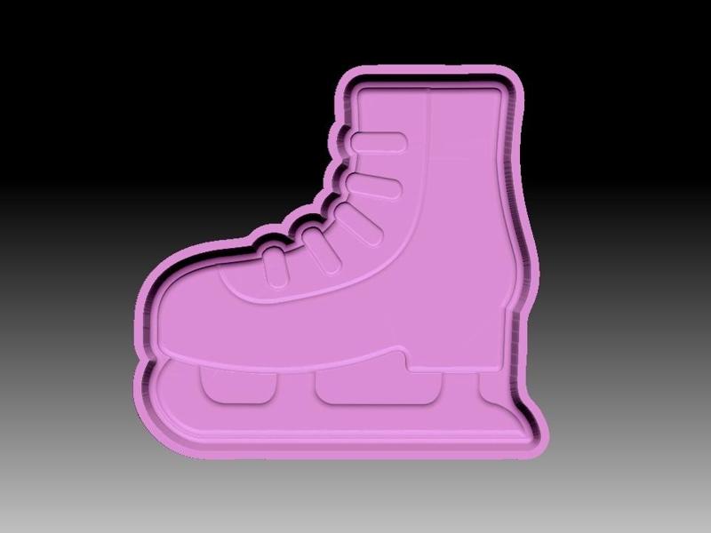 ICE SKATE BATH BOMB MOLD