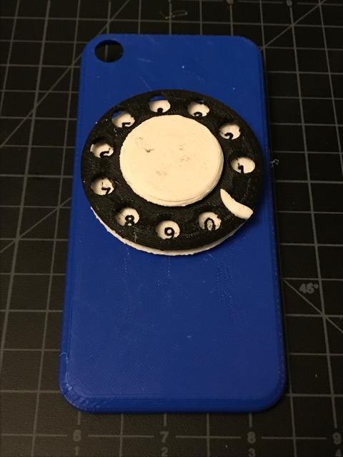 Spinning Rotary iPhone 7 cover