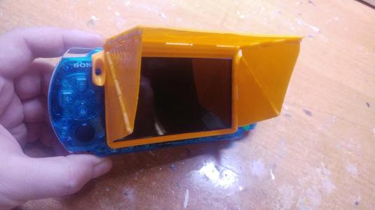 PSP 3004 folding sun shield with speaker horns