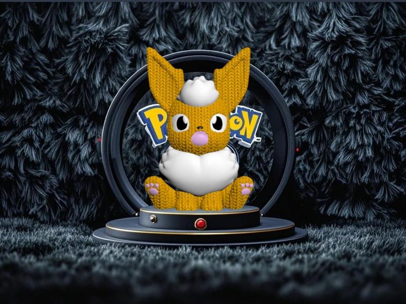 Knitted Flareon 2.0 - Pokémon