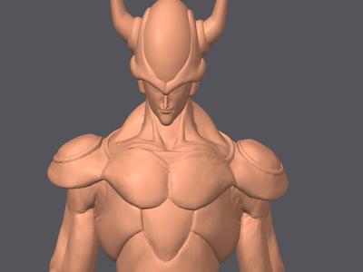Frieza Final Dragon Ball Form 3D Model