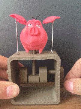Nezha's Magic Boy Makes Waves Articulated Pig (Nezha's Mount)