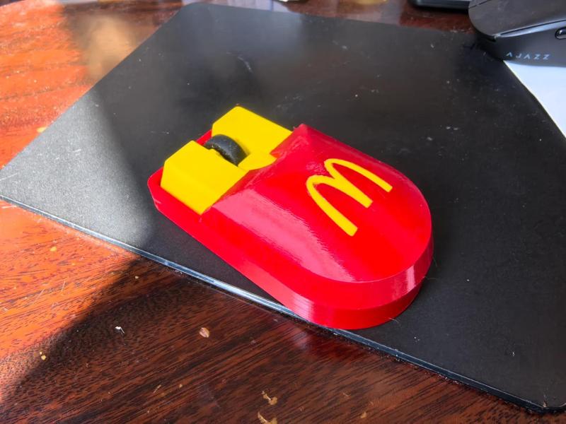 McDonald's Mouse, no AMS needed, optimized for printing, orientation based on Pointer 9000 - McDonald's Mouse