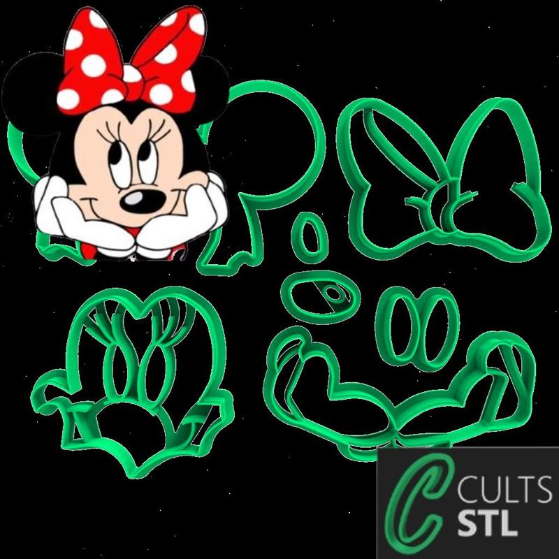 CORTADOR MINNIE APAIXONADA - 9cm