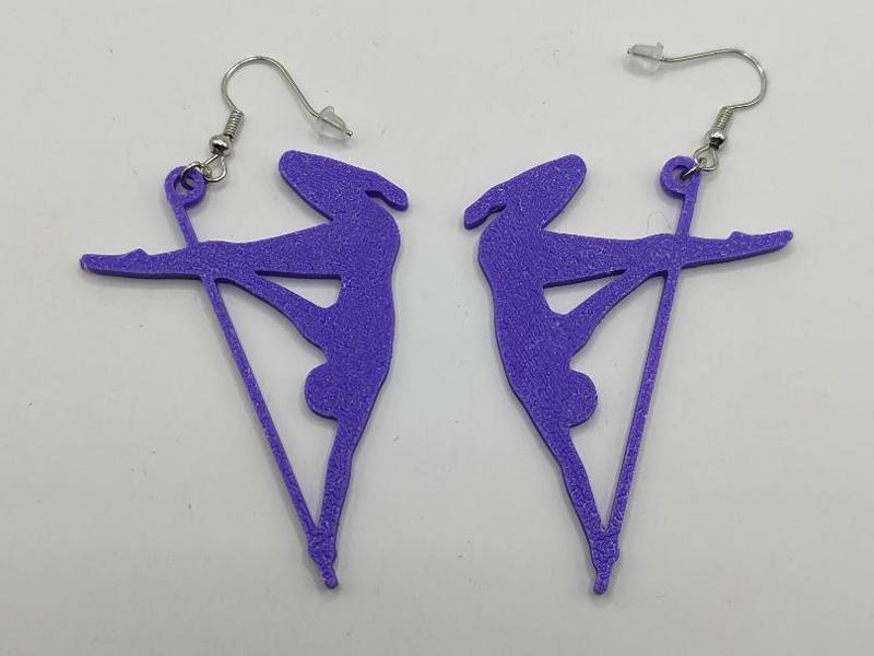 Pole Dance Earrings