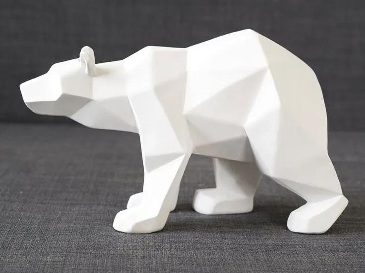 Low-poly Polar Bear