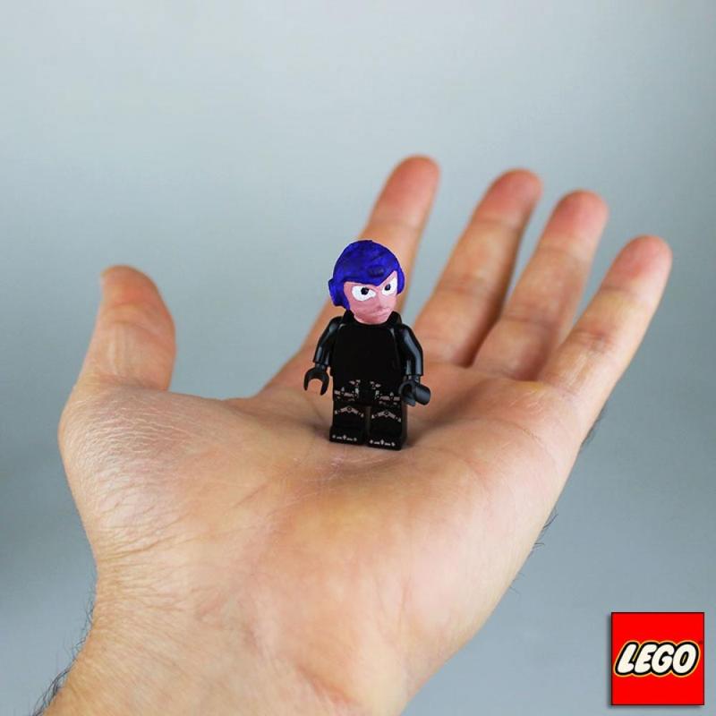 LEGO Megaman head!!!