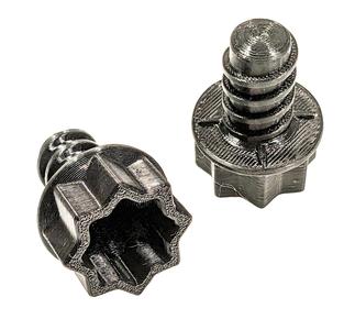 Screw for garden furniture