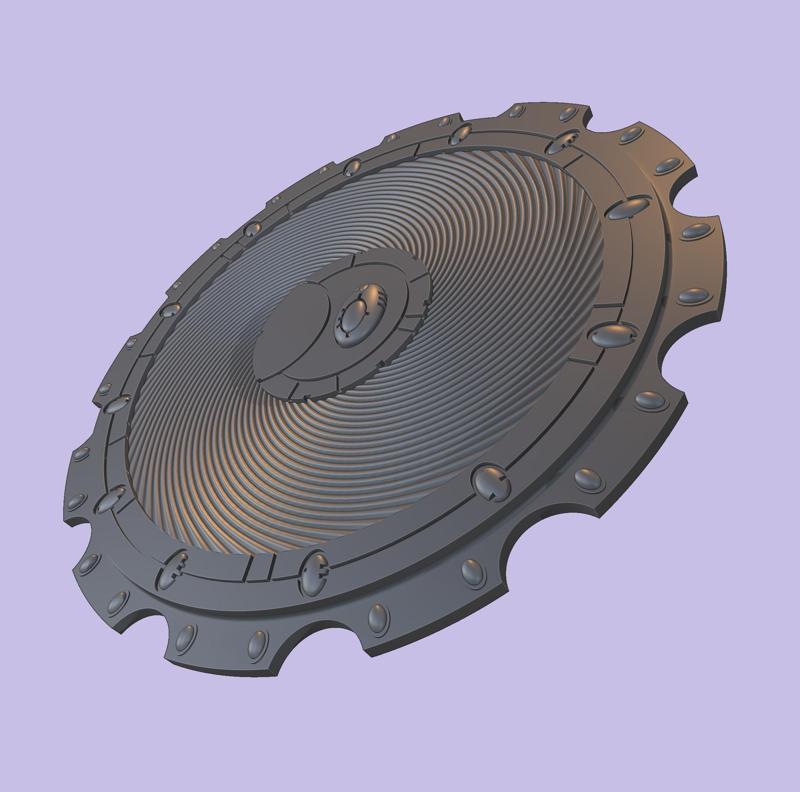 Aeldari Vent Terrain (WTC compatible, Eldar/Craftworld Style)