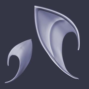 Elven Ears for Halloween or Cosplay - 3 sizes