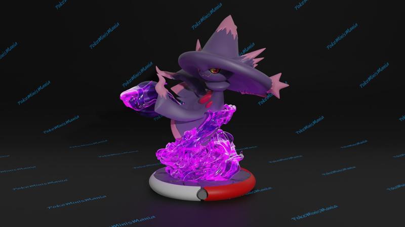 Mismagius presupported 3D print model