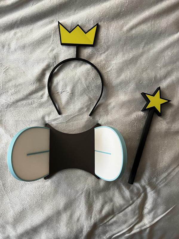 The Fairly Oddparents Wanda & Cosmo Costume Props