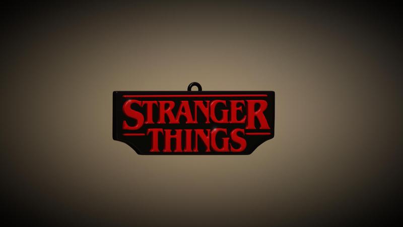 Stranger Things key ring