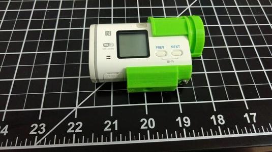 sony Action cam tripod adapter for AS100 and the like.