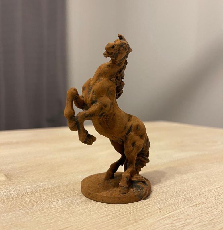 Rearing Horse Statue