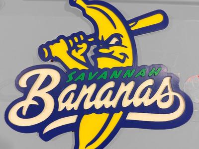 Savannah Bananas Wall Sign