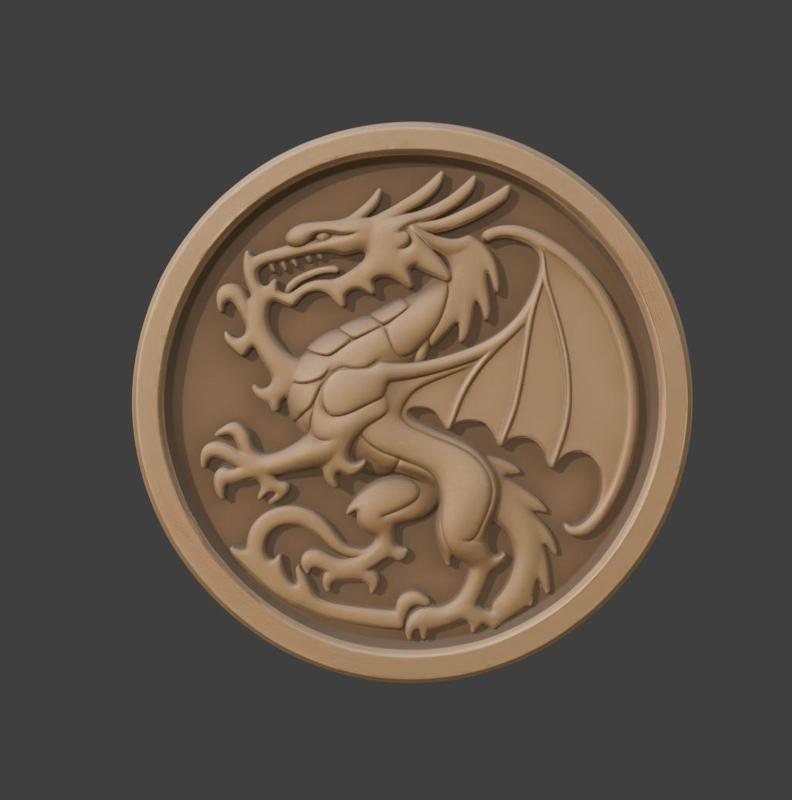 Draconic Button