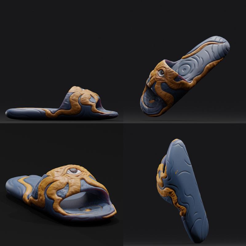 oc Slippers - 3d printable files