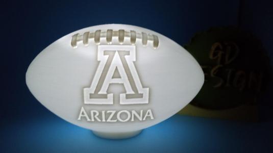 Arizona Wild Cats College Football Light