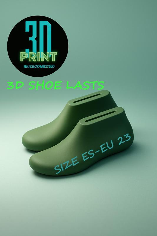 "EU 23 Digital Shoe Lasts | 3D Shoe Base".