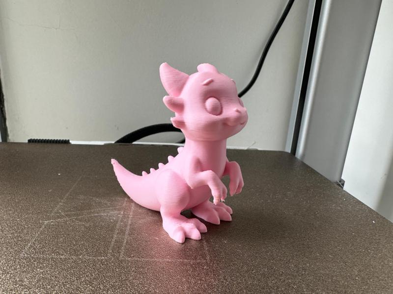 Adorable little dinosaur standing tall~