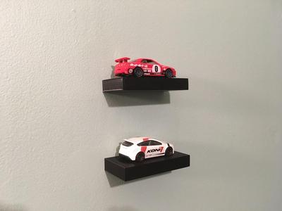 Mini Blind Shelf for Hot Wheels Cars